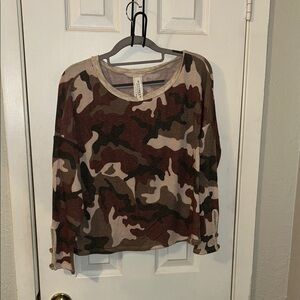 Camouflage Print Women's Skirt